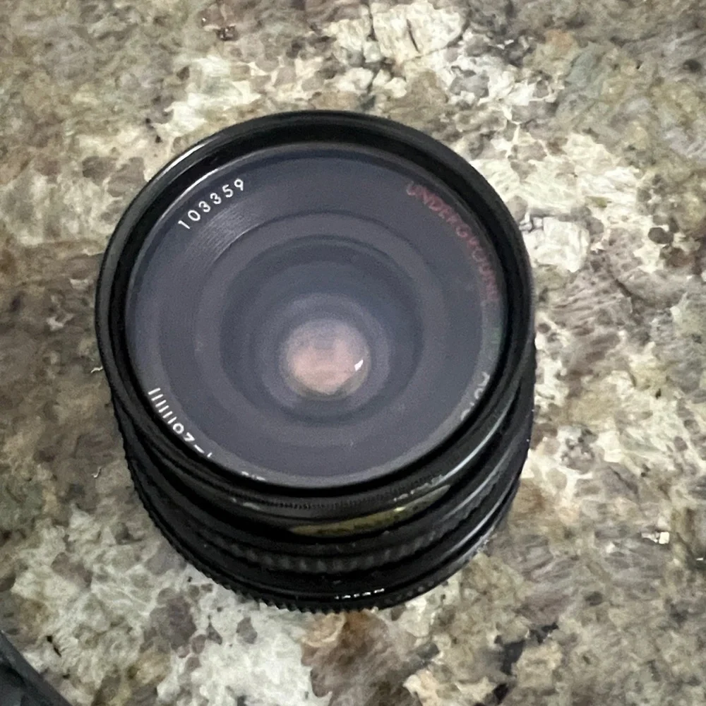 Underground MC Auto Compact 49mm Camera Lens (model/serial number 103359)